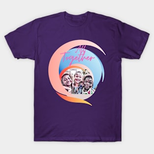 All Together (3 smiling kids) T-Shirt